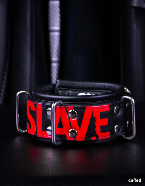 neck leathstraint CUSTOM TAG