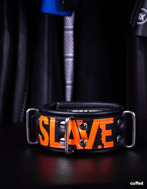 neck leathstraint CUSTOM TAG