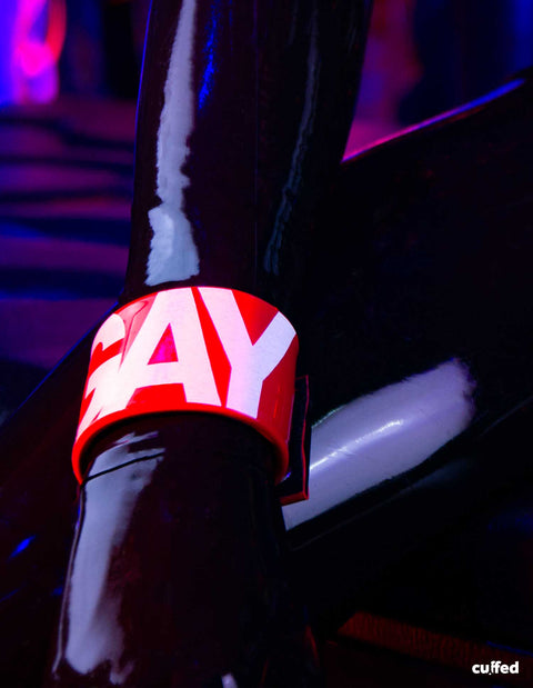 wrist taglet: GAY/PRIDE